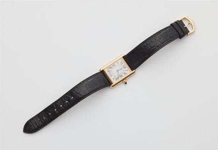 Cartier
An 18k gold Cartier Tank Louis Ref. WGT006