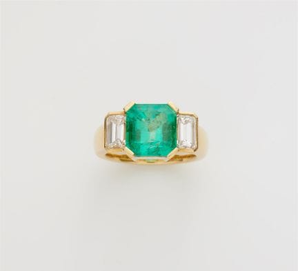 Gebrüder Hemmerle
An 18k yellow gold diamond and C