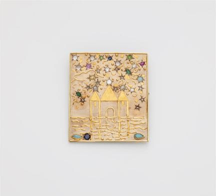 Falko Marx
A German 18k bicolour gold diamond colo