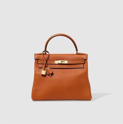Hermès
A Hermès Kelly bag Retourné 28 Veau Epsom G