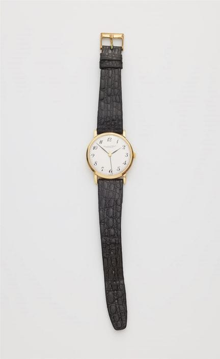 International Watch Co.
An 18k gold IWC manual win