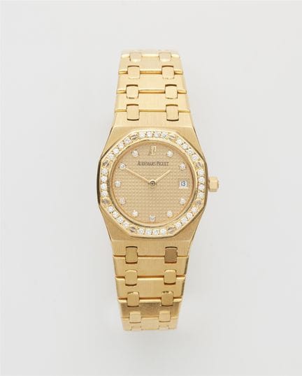 Audemars Piguet
An 18k gold and diamond Audemars P
