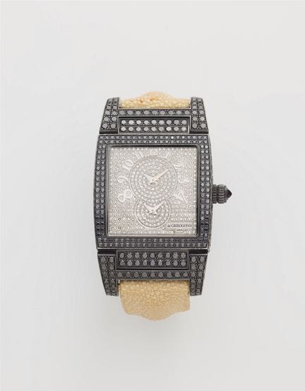 De Grisogono
An 18k white gold PVD-coated and diam