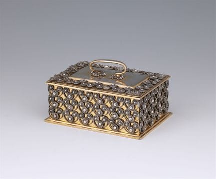 Leopold Kuhn
Raro cofanetto viennese

Argento, par