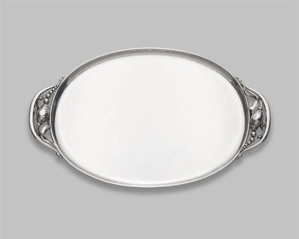 Georg Jensen
Vassoio n. 2

Argento. Modello Magnol