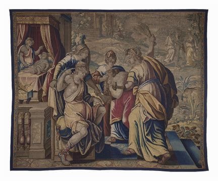 Venere punisce Psiche

Arazzo in lana e seta, con 