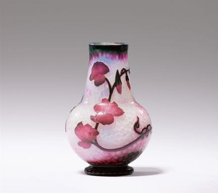 Daum Frères Nancy
Piccolo vaso con piselli odorosi