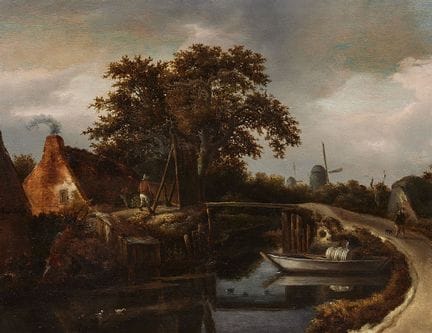 17世纪哈勒姆画派大师

《运河与风车风景》

木板油画。40 × 53 厘米。

来源
德国私人收