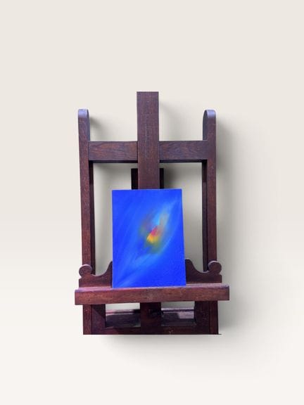 *YUKIO IMAMURA (NÉ EN 1935)
Theorie, 1996 
Huile s