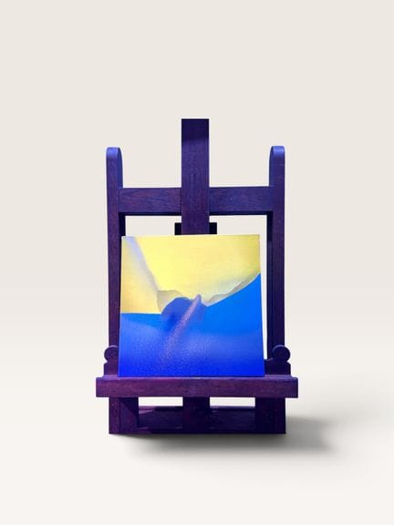 *YUKIO IMAMURA (NÉ EN 1935)
Composition jaune et b