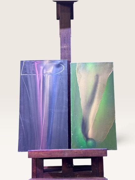 *YUKIO IMAMURA (NATO NEL 1935)
Paesaggio
Olio su t