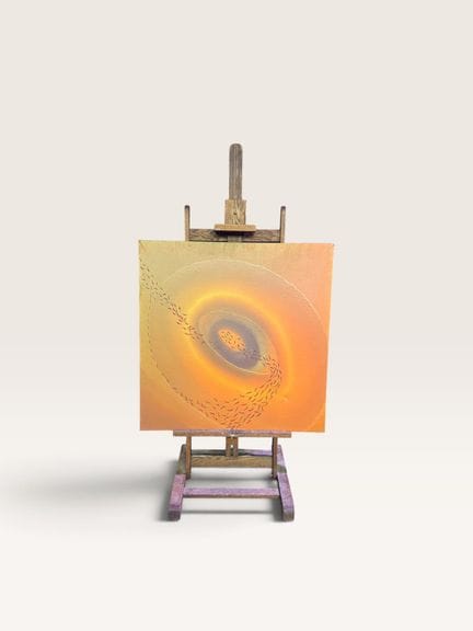 *YUKIO IMAMURA (NATO NEL 1935)
Occhio arancione co