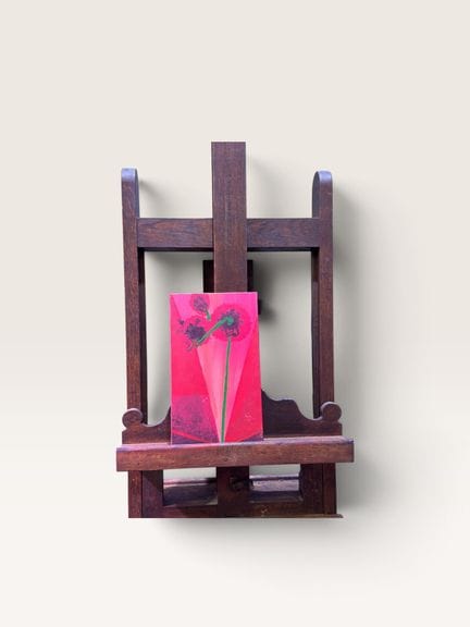 *YUKIO IMAMURA (NATO NEL 1935)
Mazzo di fiori 
Oli