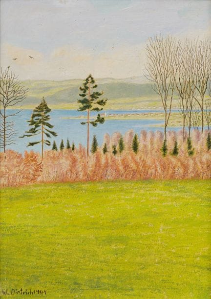 Adolf Dietrich, 1877-1957  
Preprimavera, 1945 
Ól