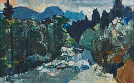 Carl Walter Liner, 1914-1997  
Paisaje de Sitter, 