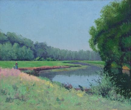 Marius Borgeaud, 1861-1924  
Las orillas del Angli