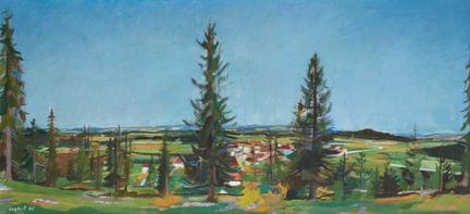 Coghuf 1905-1976  
Muriaux, 1945 
Óleo sobre lienz