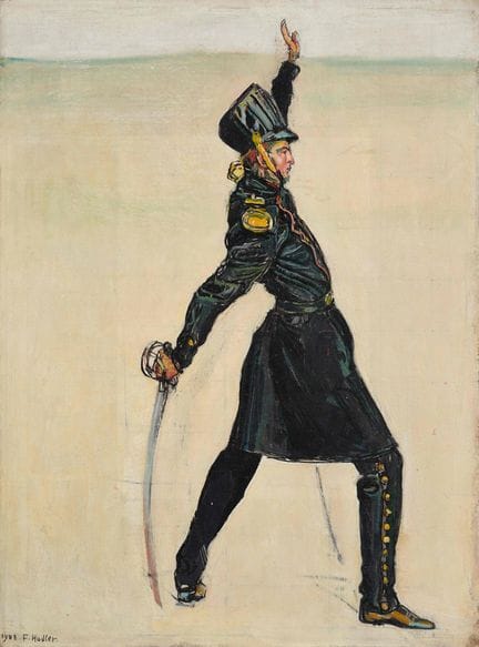 Ferdinand Hodler 1853–1918  
Jenenser Student. Aus