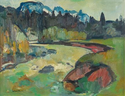 Carl Walter Liner, 1914-1997  
Sonnenhalb, Bödeli 