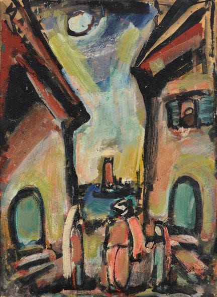Georges Rouault, 1871-1958  
Promenade d'Ubu, 1939