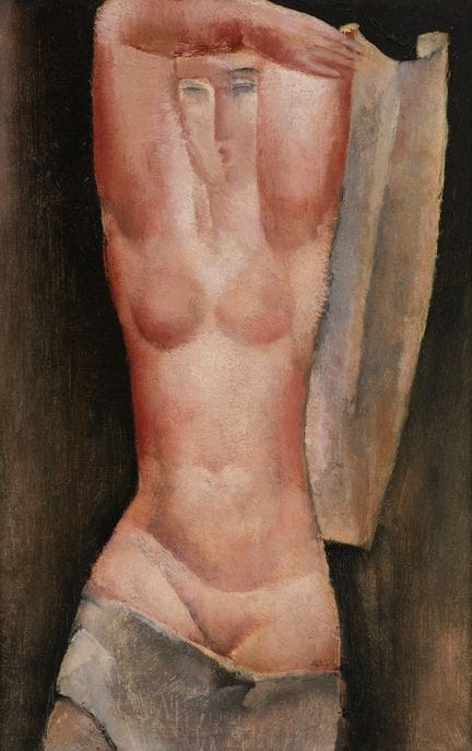 Rodolphe-Théophile Bosshard 1889–1960  
Nu aux bra
