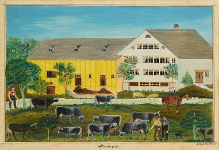 Hermann Naef 1892–1964  
Bauernhaus Ettenberg, 192