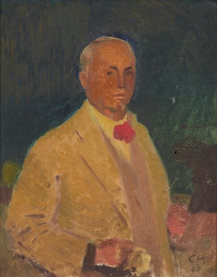 Cuno Amiet 1868–1961  
Selbstbildnis, 1943 
Öl auf