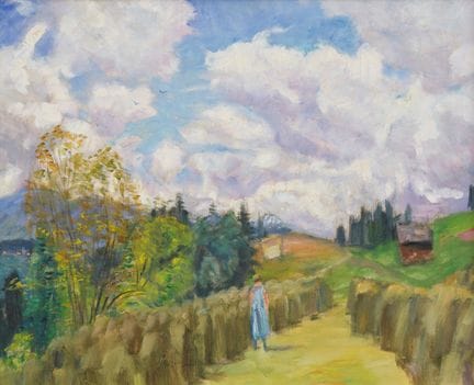 Otto Modersohn 1865–1943  
Sommerliche Gailenbergl