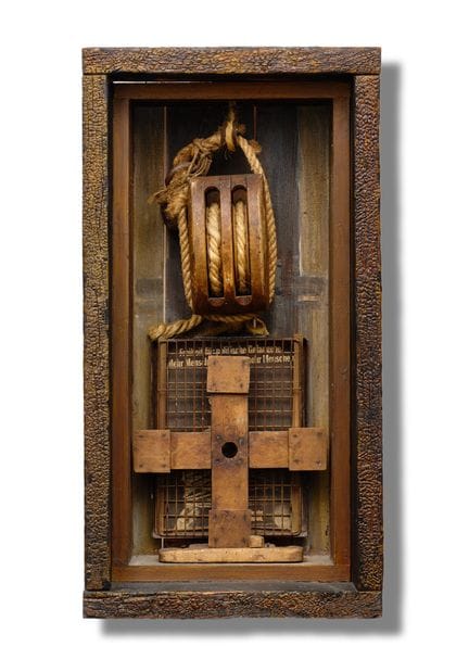 Eva Wipf 1929–1978  
Ohne Titel 
Assemblage aus ob