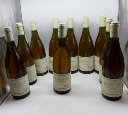 1994年夏布利一级园“蒙特德通纳”维热特 10瓶
请查看照片了解酒瓶状况