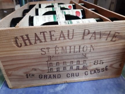 1985年 Ch PAVIE 圣埃米利永，12瓶
酒瓶状况请参见照片