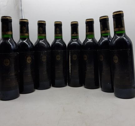 1992 SAINT EMILION GRAND CRU, 8  1/2 Blles
Voir ph