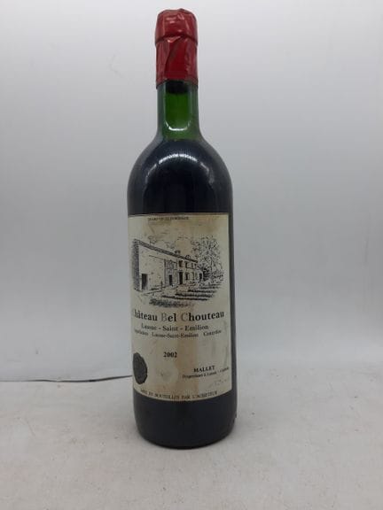 2002 Ch BEL CHOUTEAU, Lussac Saint Emilion 1 Blle
