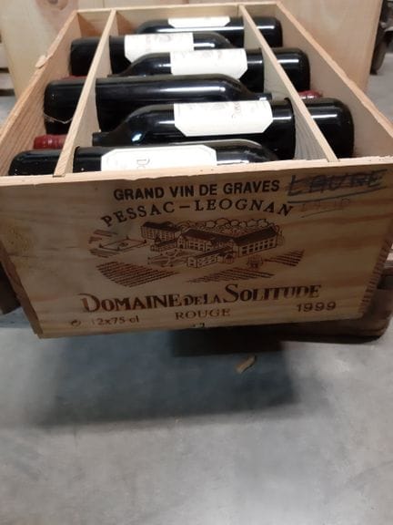 1999 DOMAINE DE LA SOLITUDE, Pessac Léognan 12 Bll