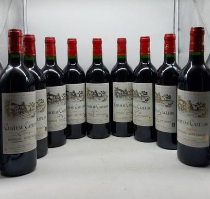 2003年 CAZELON 蒙塔涅-圣埃米利永 9颗星