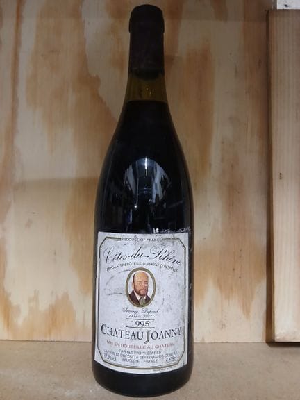 1995 Ch JOANNY rouge, Cotes du Rhone   1 blle
voir
