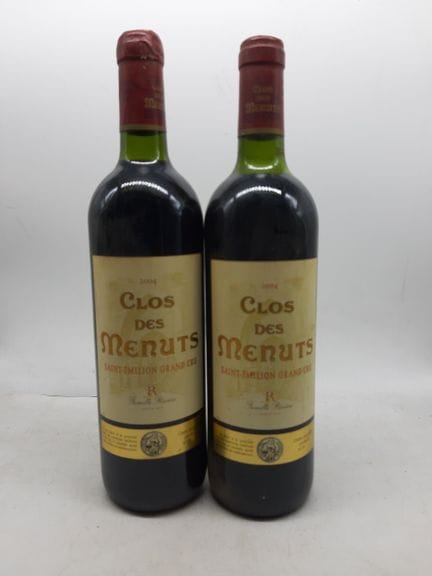 2004 CLOS DES MENUTS, Saint Emilion, 2 BllesVoir P