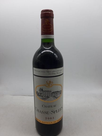 2003 Ch CHASSE SPLEEN, Moulis en Médoc, 1 Blle 
Vo