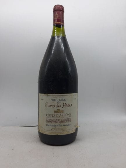 1999 HERITAGE, Cave des Papes, Côte du Rhone, 1 Ma