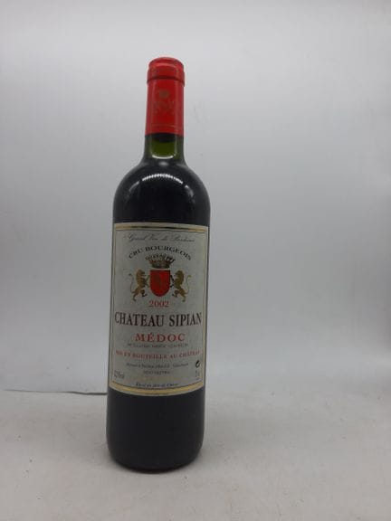 2002 Ch SIPIAN, Médoc, 1 Blle
Voir photo pour l'ét