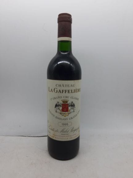 1995 Ch LA GAFFELIERE, Saint Emilion, 1 Blle 
Voir