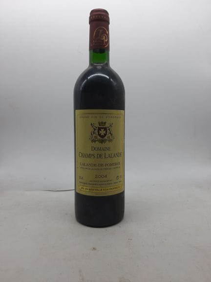 2004 DOMAINE CHAMPS DE LALANDES, Lalande de Pomero