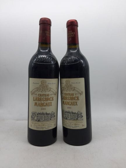 2003 Ch LABEGORCE, Margaux, 2 blles
Voir photo pou