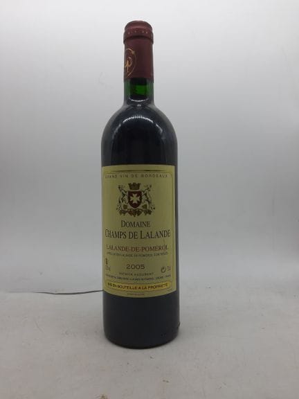 2005 DOMAINE CHAMPS DE LALANDES, Lalande de Pomero