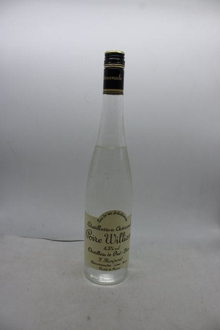 EAU DE VIE POIRE WILLIAM Distillerie de Pied-Menu 