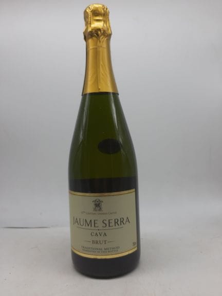 CAVA “JAUME SERRA” 西班牙 干型 1 瓶
请查看照片了解酒瓶状况