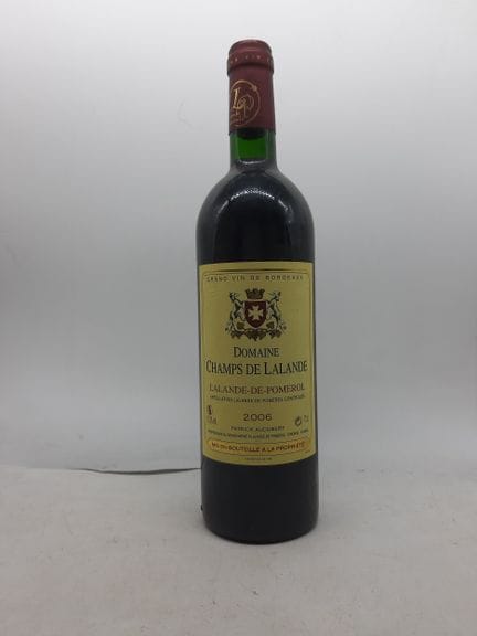 2006 DOMAINE CHAMPS DE LALANDES, Lalande de Pomero