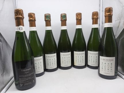 G. RICHOMME “L'ORIGINELLE” 香槟，特干型，7瓶
请查看照片了解酒瓶状况