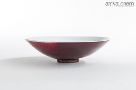 HEDE Armel (Born in 1955)
A porcelain cup with a s