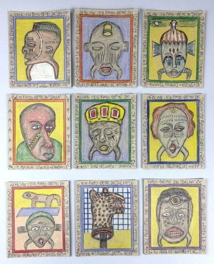 Frédéric BRULY BOUABRÉ (1923-2014) 
Bruly et le mu